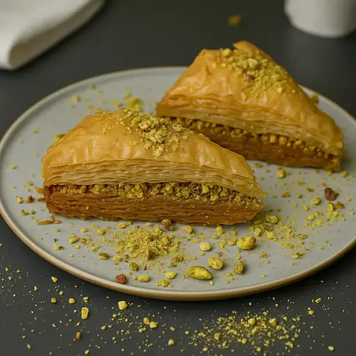[0009] Triangle Baklava (Single piece) 